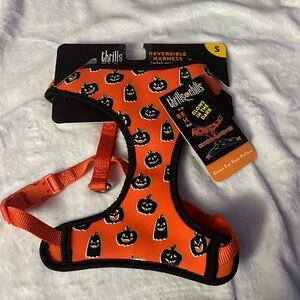 Halloween Dog or Cat Harness Reversible Sz Small New